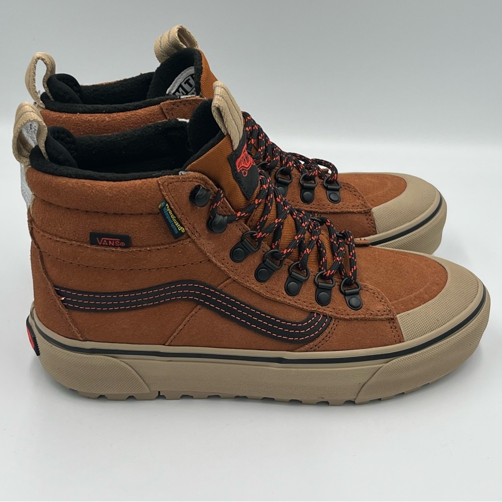 Vans Sk8-Hi DR MTE Men’s 6.5 Women’ S 8 Glazed Ginger Brown